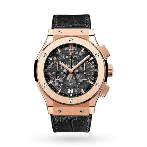 hublot classic fusion king gold.